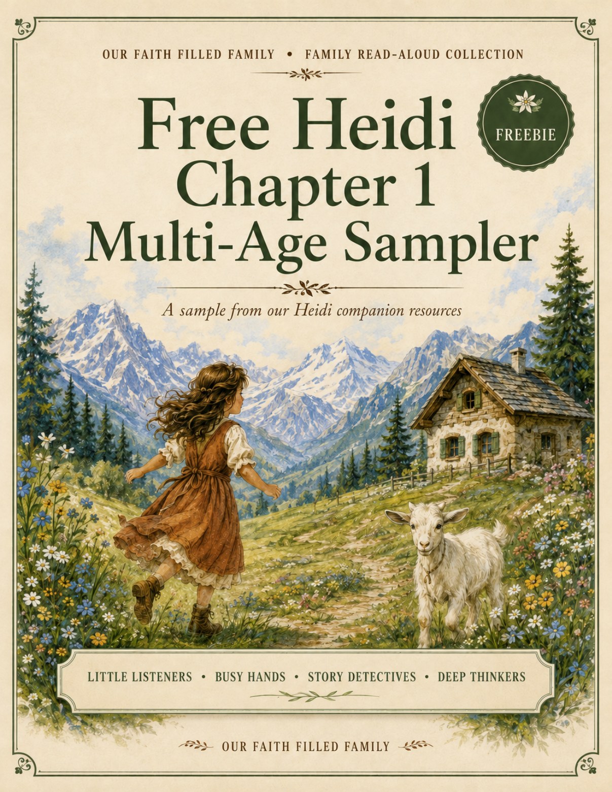 Heidi Chapter One Multi-Age Sampler